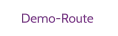 Demo-Route